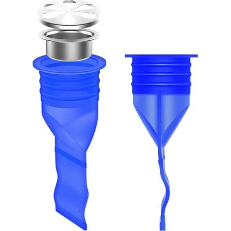 Einstellbares Silikon-waschbecken-bodenablaufrohr-siphon-rückschlagventil Für Badezimmer-wc-balkonrohre
