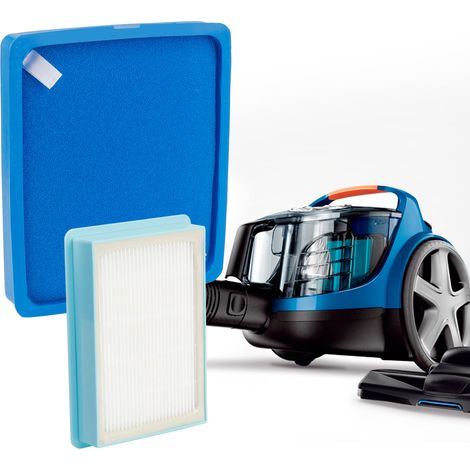 Filterset Kompatibel Mit Philips Powerpro Expert Fc9728 Fc9732 Fc9735 Staubsauger – 2x Ersatzfilter