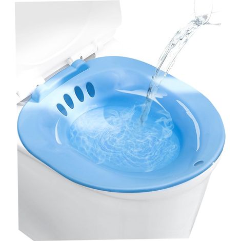 Lntyq – Tragbares Sitzbad-bidet – Einfache Installation Auf Universal-wc – Komfort Nach Der Geburt Und Bei Hämorrhoiden – Pp- Und Silikonmaterialien