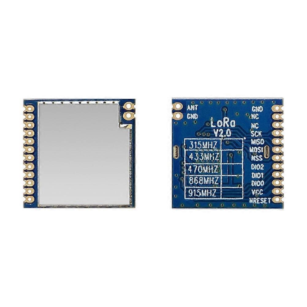 2 Modules Lora1276 Sx1276 100 Mw, Portée 4 Km, Haute Sensibilité, Interface Spi, 915 Mhz