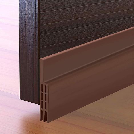 100 X 5 Cm, Braun, Türbodendichtung, Weiche Silikondichtung, Wärmedämmung, Schalldämmung, Anti-lärm, Anti-staub, Anti-kalter Wind, Anti-ratten, Anti-ameisen, Anti-kakerlaken