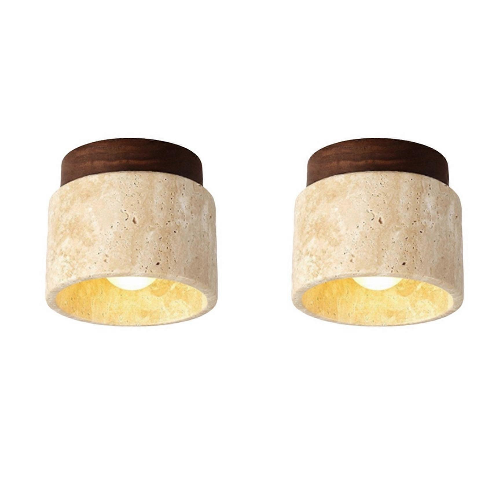 Lampes De Plafond En Bois De Style Japonais Wabi-sabi, Culot E27, Lumière Chaude, Pour Cuisine, Couloir, Salon, Bureau, Salle De Thé (b)