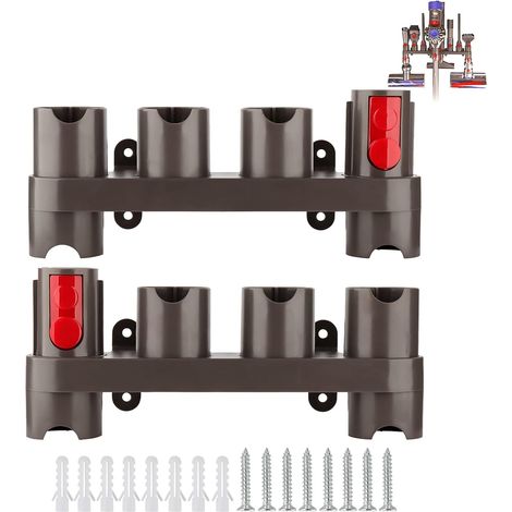 Zubehörhalter Für Dyson V7 V8 V10 V11 Staubsauger – Organizer 10 Adapter – Wand- Oder Ladestationsinstallation – Stabiles Material – Zqyrlar