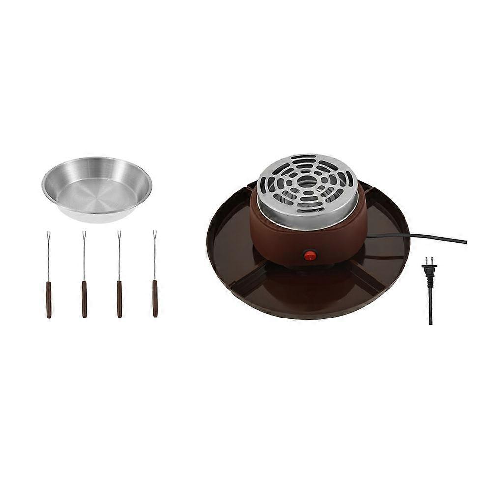 Appareil Électrique À S'Mores Avec 4 Plateaux Amovibles Et Grille-pain Sans Flamme (prise Américaine)