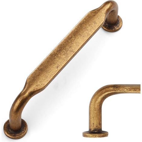 5 Stück Retro-bronze-küchenschrankgriff, 96 Mm, Zinklegierung, Möbelgriffe Mit Schrauben, Für Schreibtische, Schubladen, Schränke, Schränke