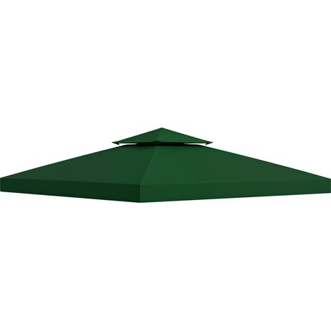 Ersatzdach Für Gartenpavillon, Ersatzplane Für Pavillonzelt, 3 X 3 M, Dunkelgrün