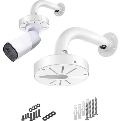Dome-ip-cctv-kamera-wandhalterung, Universelle Masthalterung Mit Kabelmanagement Für Sicherheitsüberwachungssysteme, Solide Metallbasis Mit Beschichtung