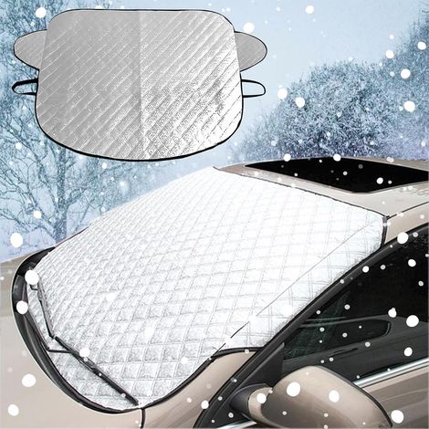 Auto-sonnenschutz Für Die Frontscheibe, Auto-windschutzscheiben-abdeckung, Universeller Windschutzscheiben-frostschutz, Auto-anti-eis-abdeckung, Gel-windschutzscheibenschutz (147 X 100 Cm)