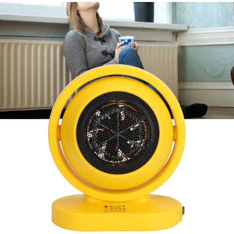 Hochleistungs-desktop-heizung, Schnelles Aufheizen, Energiesparend, Kleine Tragbare Elektrische Heizung Für Zuhause, Gelber Eu-stecker, 220 V