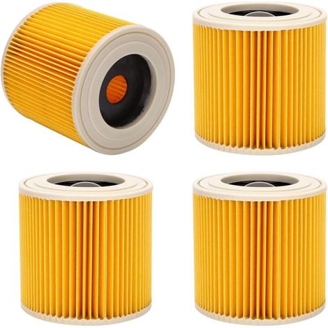 Set Mit 2 Filtern, Asche-staubsaugerfilter, 120 Mm X 115 Mm – Wasser- Und Staubstaubsauger, Kompatibler Kartuschenfilter, Für Die Reinigung Zu Hause Oder Im Büro