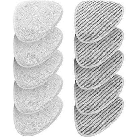 10er-pack Für Vileda Steam Steamer Ersatz-mikrofaser-set, Steam Mop-ersatzbezug Für Vileda Steam Mop Und Vileda Steam Plus, Zum Entfernen Schmutziger Flecken Und Für Saubere Böden