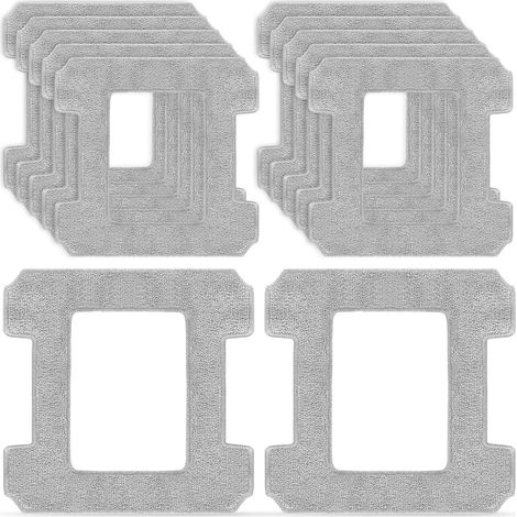 12er-pack Ersatz-reinigungspads Für Ecovacs Winbot W2 Omni / W2 / W1 Pro / W1 Fensterputzroboter – Waschbare Mikrofasertücher Reinigen Effektiv Flecken Und Schmutz