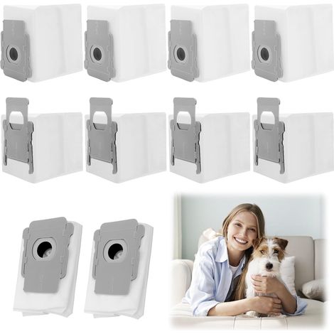 15 Staubsaugerbeutel Kompatibel Für Irobot Roomba I7 I7+ I7 Plus S9 S9+ I8+ I3+ I4+ I5+ I6+ J7 J7+ Clean Base, Ersatzstaubbeutel Für Roomba I/s/j Und Combo I/j Serie