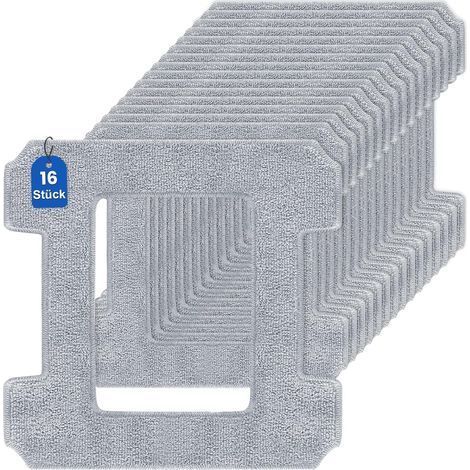 16er-pack Reinigungspads Für Ecovacs Winbot W2 Pro / W2 Pro Omni / W2 Omni / W2 / W1 Pro / W1 Fensterputzroboter (nicht Für W2s / W2s Omni), Waschbare Mikrofasertücher