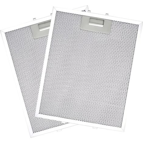 Aimoonsa – 2 Stück Universal-aluminiumfilter 320 X 260 Mm – 5 Schichten Für Dunstabzugshaube – Metall-fettfilter