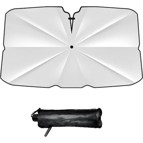 Auto-sonnenschutz-regenschirm Für, Uv- Und Wärmeisolierung, Faltbarer Sonnenschutz-regenschirm, Zubehör, 140 X 80 Cm