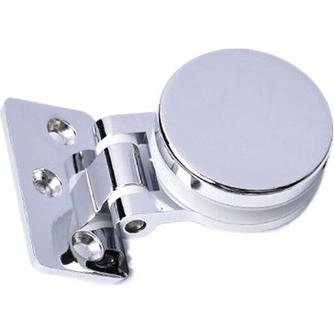 Bardusch-2 Stück Glastürscharniere, Geeignet Für 5–8 Mm Dickes Glas, Hochglanzpolierte Oberflächenbehandlung