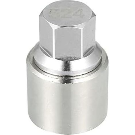 Basetbl – Rad-diebstahlschutz-steckschlüssel Für Vw Touareg Magotan Tiguan Phaeton – Langlebiges Material – Kompatibel Mit Sicherungsmuttern – 4,1 X 2,9 Cm