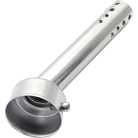 Basetbl – Universeller 48 Mm Verstellbarer Motorrad-schalldämpfer – Rundrohr Zum Tuning – Ce-zulassung – Kraftvoller Sound – Optimierte Geräuschreduzierung