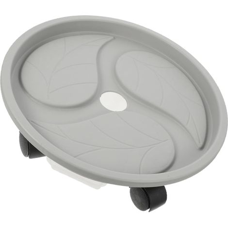 Blumentopfständer Mit Rädern, Mobile Pflanzschale Mit Wasserschale, Pflanzenständer Für Drinnen Und Draußen, Kapazität, Bodenschutz Und Einfache Lagerung