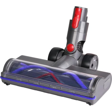 Bürste Kompatibel Mit Dyson Staubsauger V7 V8 V10 V11, Motorisierter Reinigungsbürstenkopf Mit 5 Lampen Für Hartböden Und Parkett
