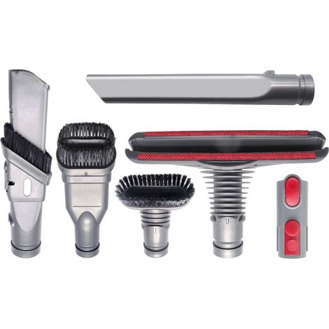 Coavas – Dyson V6 V7 V8 Staubsauger-zubehör-set – 6-teilig Für Effektive Reinigung – Matratzenbürste Und Fugendüse Im Lieferumfang Enthalten
