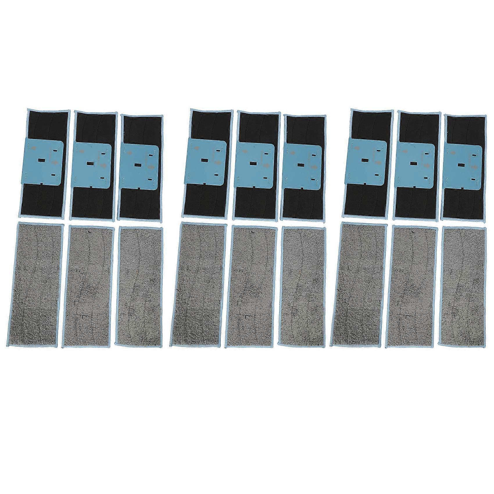Lot De 18 Lingettes De Rechange Lavables Pour Le Nettoyage À L'Eau, Compatibles Avec Irobot Braava Jet M6