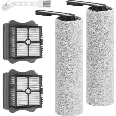 Ersatzteile Für Den Nass- Und Trockensauger Der Tineco S5-reihe, Packung Mit 2 Reinigungswalzen, 2 Filtern Und Einer Reinigungsbürste