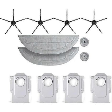 Für Roborock S8 Maxv Ultra Robotic Staubsauger Zubehör Mopp C H Staubsauger Taschen Austauschbare Seite Pinsel Ersatzteile