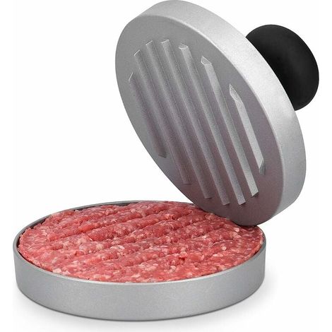 Hamburgerpresse – Hacksteakpresse 12 Cm – Burgergerät Für Die Hackfleischküche – Abnehmbarer Boden – Grill-grillpfanne