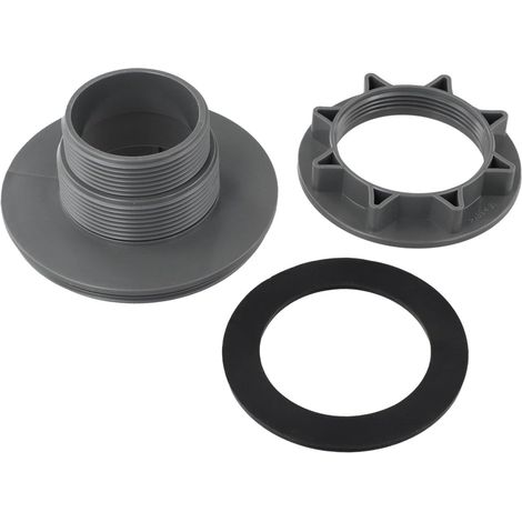 Komplettes Einlassanschluss-set Mit Gewinde Für Intex-pools, Kompatibel Mit 26341w, 26345w, 26375eh Und Mehr, Inklusive Filteranschluss, Spannmutter Und Gummiauswaschung