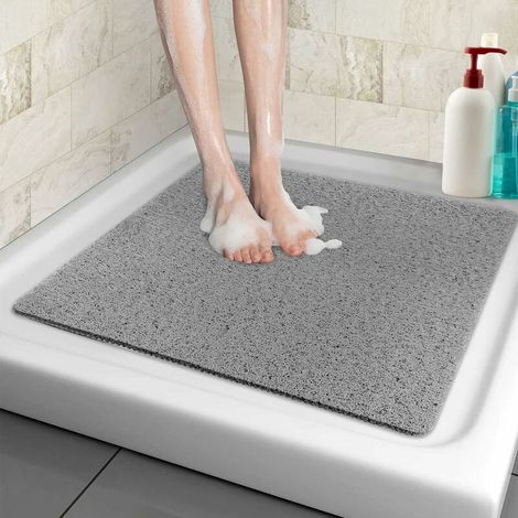 Linghhang – Rutschfeste Duschmatte 60 X 60 Cm – Hohlmaschendesign – Schnell Trocknend – Pvc-massagematte Für Nassbereiche