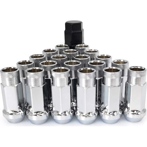 M12 X 1,5 48 Mm Radmuttern, Offenes Ende, Konischer Sitz, Geschmiedete Sicherungsmutter, 20er-set