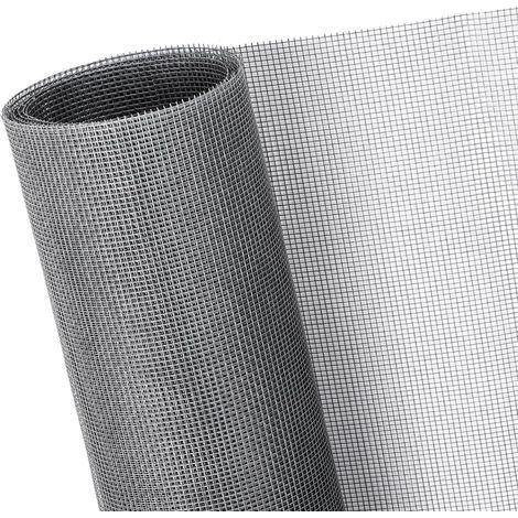 Moskitonetz – Ersatz Für Türen Und Fenster, Zugeschnitten Auf Maß Cm X 100 130 Graues Fiberglas