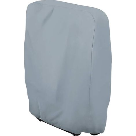 Schutzhülle Für Klapp-liegestuhl, Staubdichte Garten-liegestuhl-abdeckung, Wasserdicht, Uv-schutz, 210d Oxford Garden Relax-abdeckung Für Relax-sessel, B71 X H110 Cm (grau)