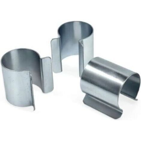 Set Mit 25 Planen-tunnel-gewächshaus-clips, Durchmesser 25 Mm, Durchmesser 32 Mm, Metall-gewächshaus-planen-befestigungsklammern, Gewächshaus-befestigung, Clips Aus Verzinktem Stahl (durchmesser 25 Mm