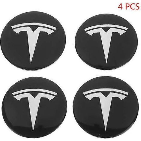 Set Mit 4 Radabdeckungen Für Tesla Model 3 Y, Tesla-zubehör, Silber