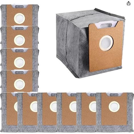 S-giant Staubbeutel Kompatibel Mit Eufy G35 Saugroboter (10 Stück) - Ersatzteile Und Verbrauchsmaterialien Für G40/hybrid Saugroboter.