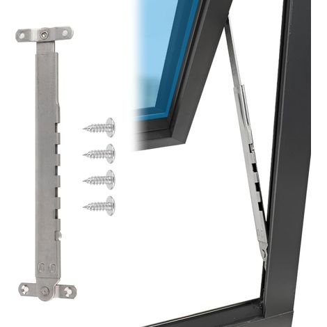 Strebe Fensterhalterung Fensterbegrenzer Verstrebung Fensterbegrenzer Teleskophalterung Edelstahl Außenfensterhalterung Winddicht