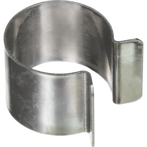 Tecplast Set Mit 25 Clips Für Gewächshausplanen, 25 Mm (durchmesser) X 30 Mm – 30 Cp – Hochwertig – Befestigungsclips Aus Verzinktem Metall