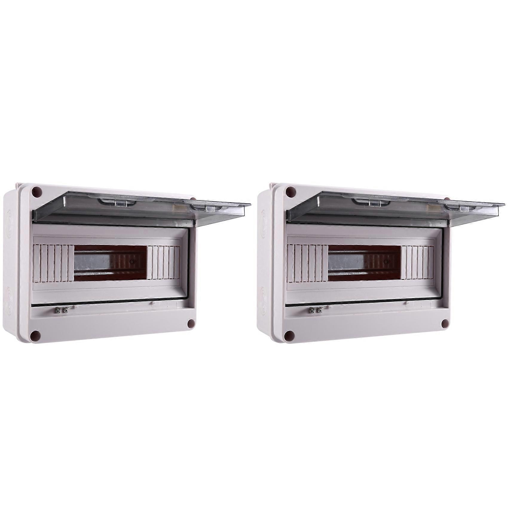 Boîte De Jonction Ht Série 2 Voies, Étanche Ip65, Pour Distribution Électrique Extérieure En Plastique Ht-12 Voies