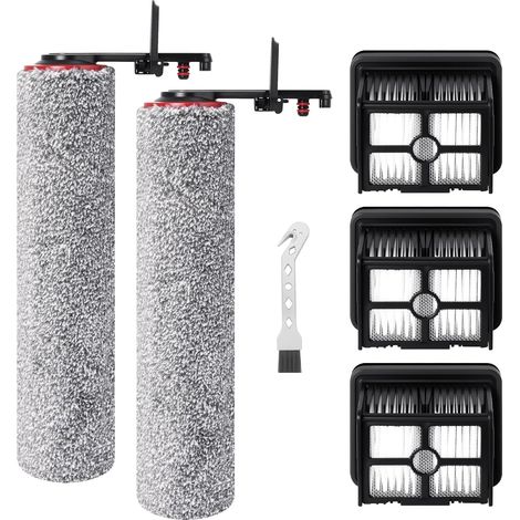 Union – Bürstenrolle Und Hepa-filter Für Staubsauger Dreame H15 Pro – 2 Waschbare Rotierende Bürsten – 3 Ersatzfilter – 99 % Allergenentfernung
