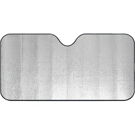 Universeller Auto-sonnenschutz 140 X 70 Cm, Faltbar Mit 2 Saugnäpfen Und 2 Riemen.