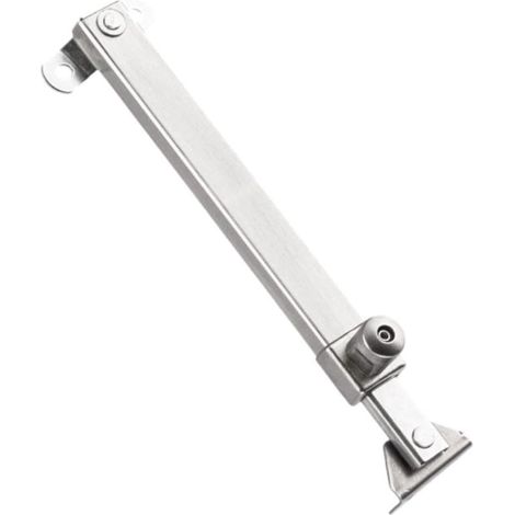 Verstellbarer Fensteröffnungsbegrenzer Mit Verriegelungsknopf, Konstruktion Aus Zinklegierung Und Edelstahl, Pvc-beschläge, Aluminium- Und Stahlrahmenfenster Mit Zwei Optionen