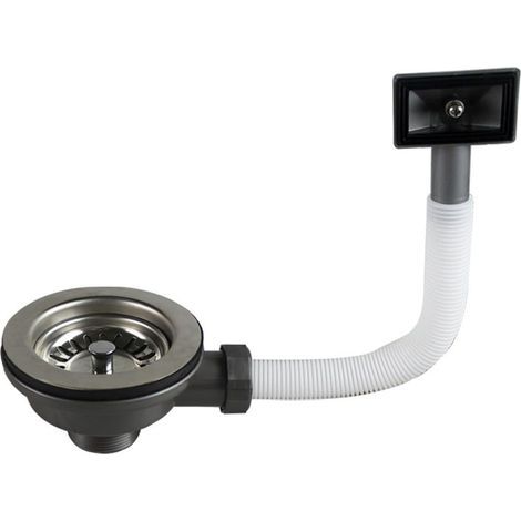 Waschbeckenabfluss Mit Überlauf Aus Edelstahl 304 – Robust Und Rostfrei, Standard-kompatibel Für Küche Und Badezimmer, Einfache Installation