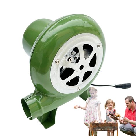 220-v-elektroventilator Für Bbq-grill, Mini-forge Mit Ac100-240-v-geschwindigkeitsadapter, Mini-forge Mit Tragbarem Kanal (80 W)