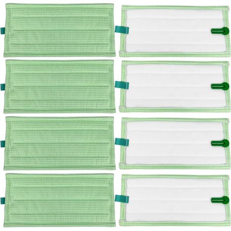 8er-pack Mikrofaser-ersatztücher Für Vorwerk Kobold Sp600 Sp600s Sp7 Spb100 Staubsauger