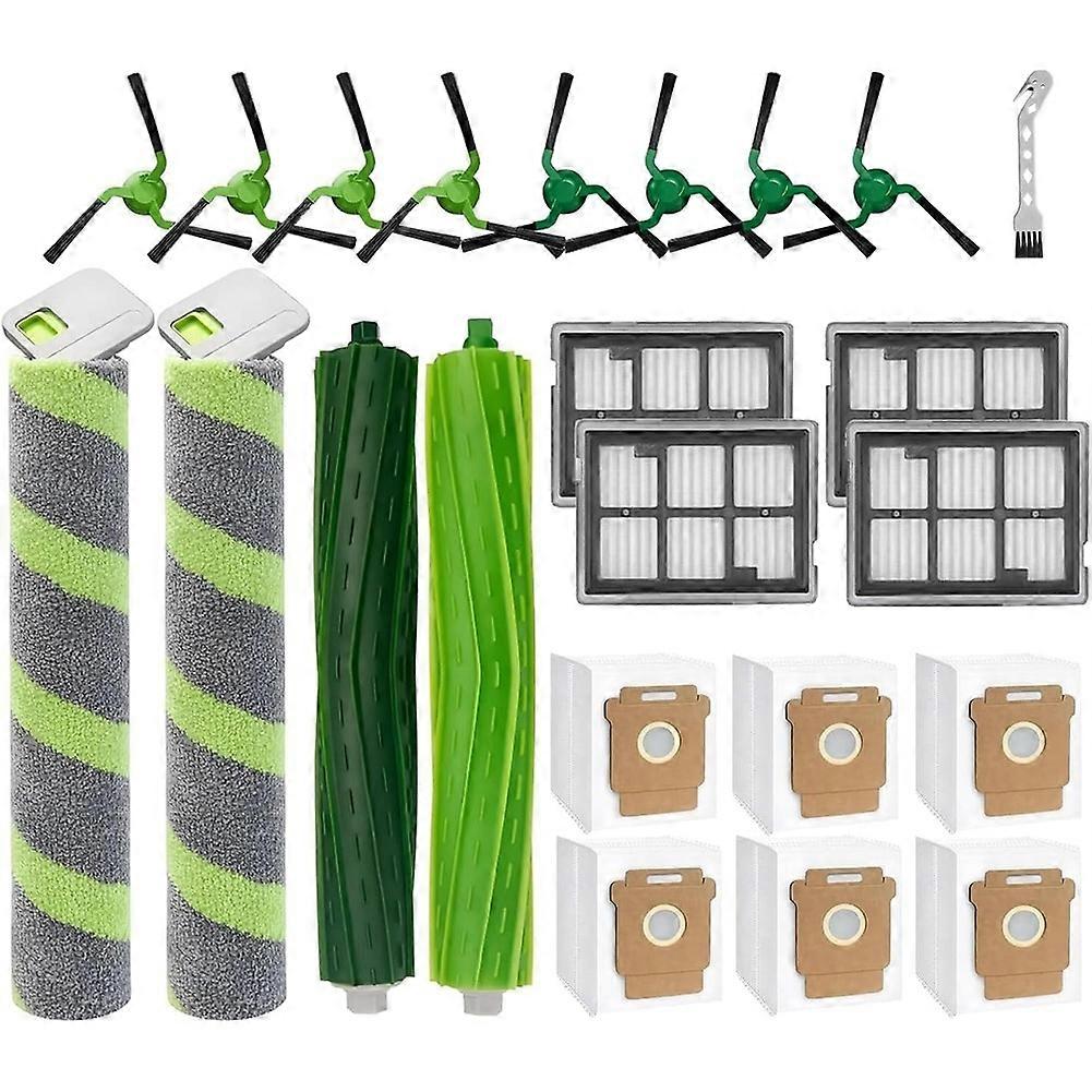 Kit De 23 Pièces De Rechange Pour Aspirateur Robot Irobot Roomba Max 705/706/705x Combo.
