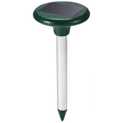 Grüner Rattenvertreiber, 600 Zoll Solarbetriebener Led-ultraschall-quadrat-bodenmontage-ratten- Und Schlangenvertreiber.