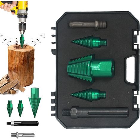 Holzspalter Für Holzscheite – Kegel-holzspalter, Hochfeste, Zerlegbare Werkzeuge, Kegel Für Schrauben, Stumpfentfernung, Diy-montage, Möbel, Bauernhof, Camping, Outdoor